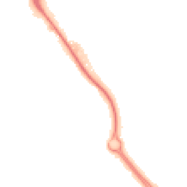 Night-time road noise heatmap for IP14 1BS