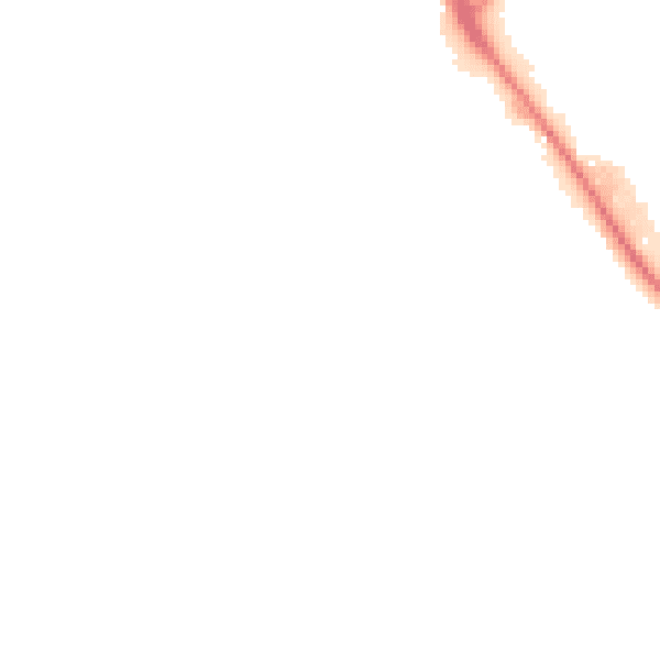 Night-time road noise heatmap for IP14 1DB