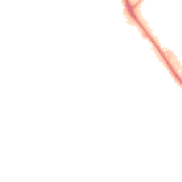 Night-time road noise heatmap for IP14 1DD