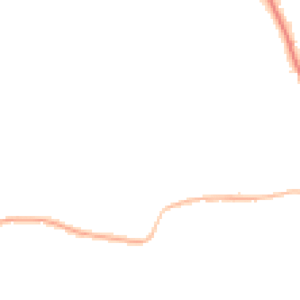 Night-time road noise heatmap for IP14 1LB