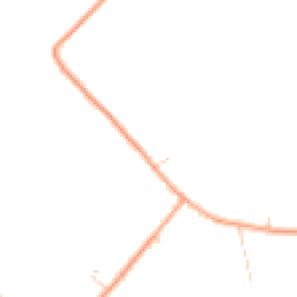Daytime road noise heatmap for IP14 2FJ