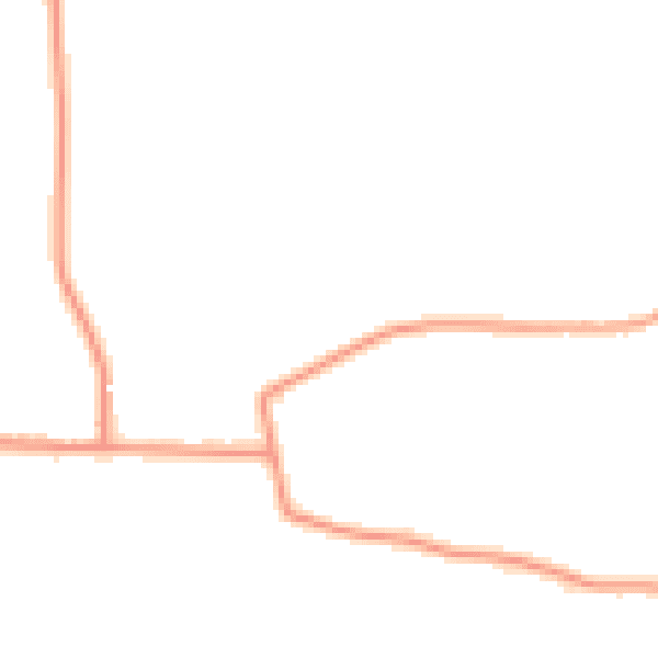 Daytime road noise heatmap for IP14 2HE