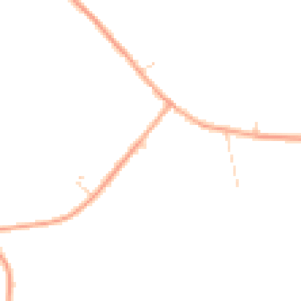 Daytime road noise heatmap for IP14 2LW