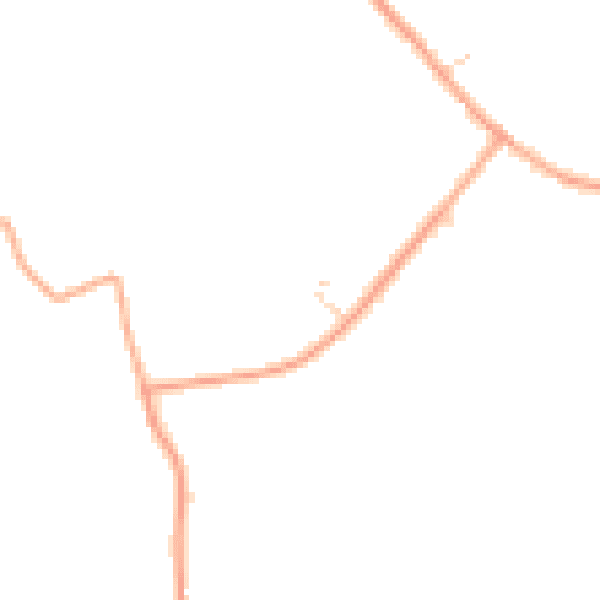 Daytime road noise heatmap for IP14 2QJ