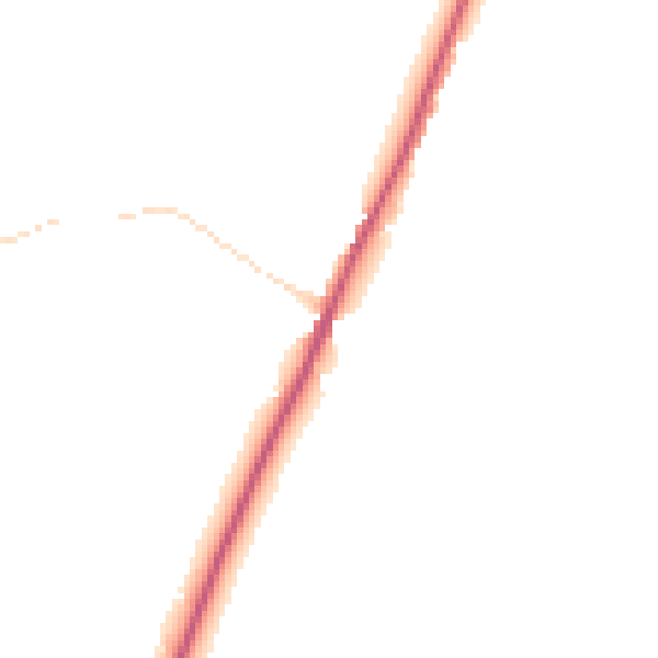 Daytime road noise heatmap for IP14 3AN