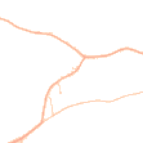 Daytime road noise heatmap for IP14 3RX