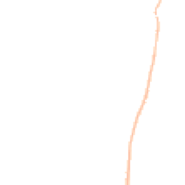 Night-time road noise heatmap for IP14 4LT