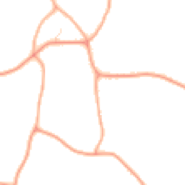 Daytime road noise heatmap for IP14 4RG