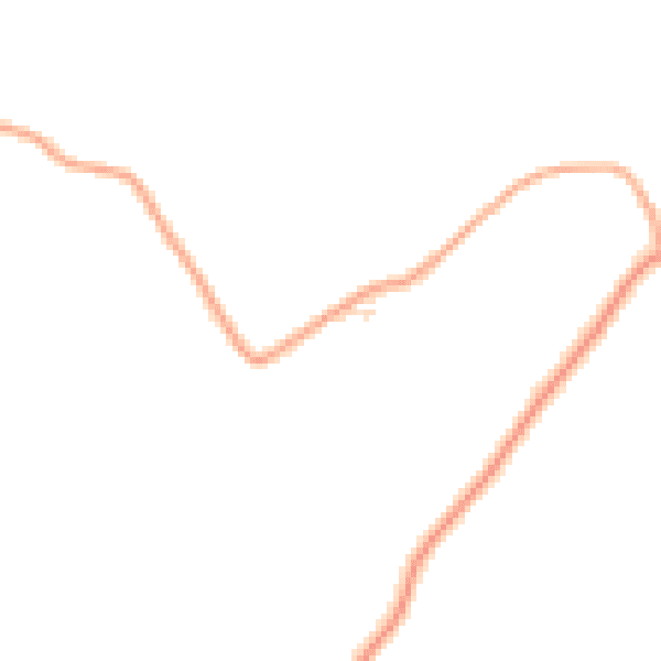 Daytime road noise heatmap for IP14 4SB