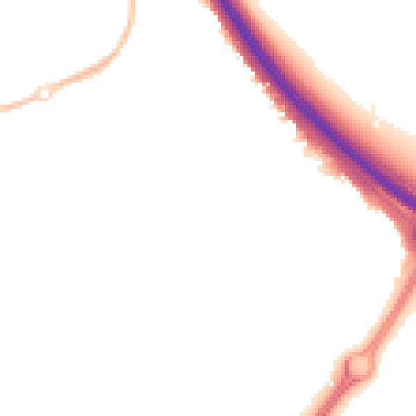 Night-time road noise heatmap for IP14 5LW
