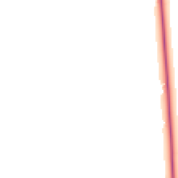 Night-time road noise heatmap for IP14 5NH