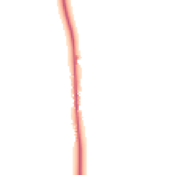 Night-time road noise heatmap for IP14 5PB