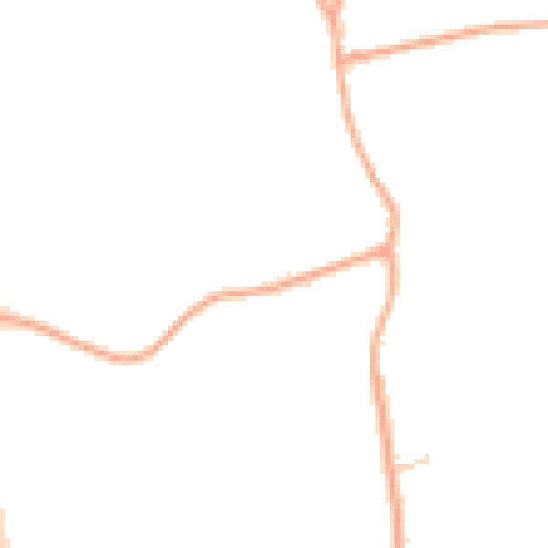 Daytime road noise heatmap for IP14 5PQ