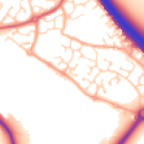 Daytime road noise heatmap for IP14 5UN