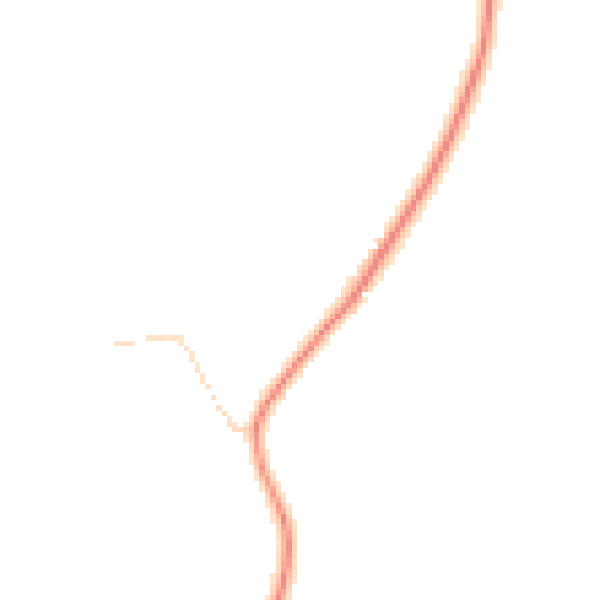 Daytime road noise heatmap for IP14 6BG