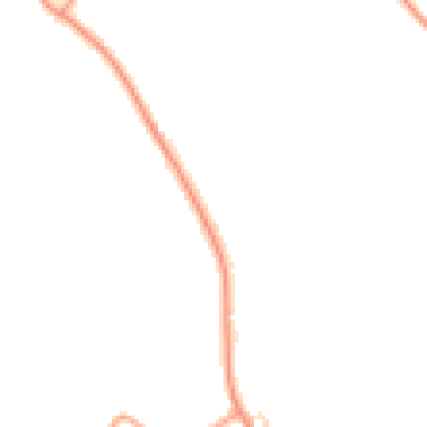 Daytime road noise heatmap for IP14 6JL
