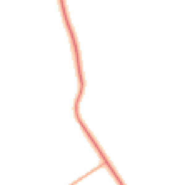 Daytime road noise heatmap for IP14 6PA