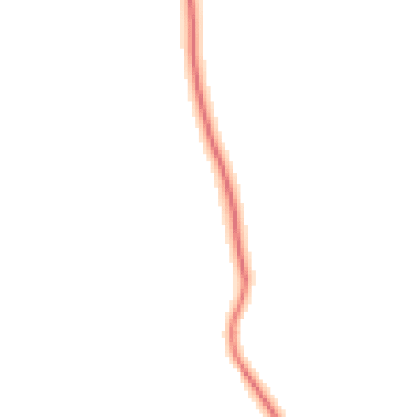 Daytime road noise heatmap for IP14 6PB