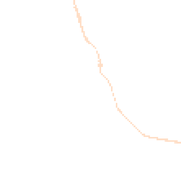 Night-time road noise heatmap for IP14 6QQ