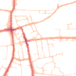 Daytime road noise heatmap for IP16 4AD