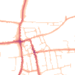 Daytime road noise heatmap for IP16 4AJ