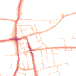 Daytime road noise heatmap for IP16 4AL