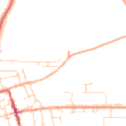 Daytime road noise heatmap for IP16 4AR
