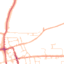 Daytime road noise heatmap for IP16 4AT
