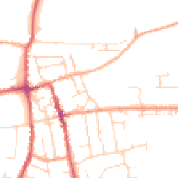 Daytime road noise heatmap for IP16 4AX