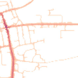Daytime road noise heatmap for IP16 4BQ
