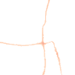 Night-time road noise heatmap for IP16 4GU