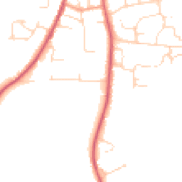 Daytime road noise heatmap for IP16 4PS