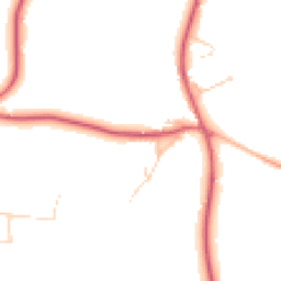 Daytime road noise heatmap for IP16 4QE