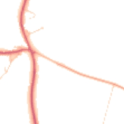 Daytime road noise heatmap for IP16 4QX
