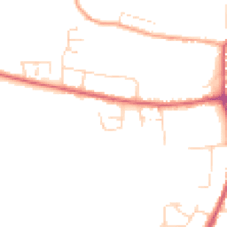 Daytime road noise heatmap for IP16 4UX