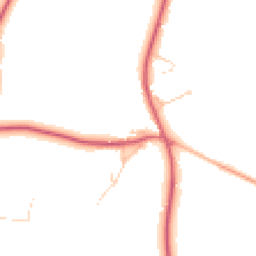Daytime road noise heatmap for IP16 4WP