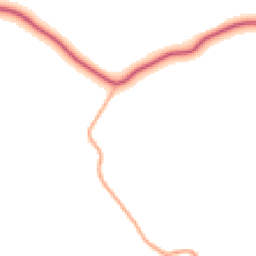 Daytime road noise heatmap for IP19 0AL