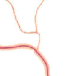 Daytime road noise heatmap for IP19 0AT