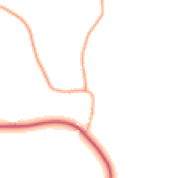 Daytime road noise heatmap for IP19 0AX
