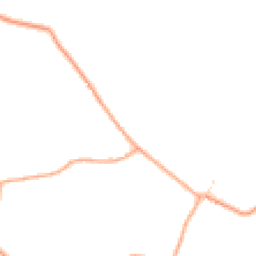 Daytime road noise heatmap for IP19 0DL
