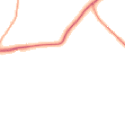 Daytime road noise heatmap for IP19 0ED