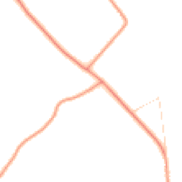 Daytime road noise heatmap for IP19 0HG