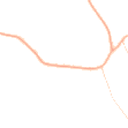 Daytime road noise heatmap for IP19 0HT