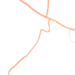 Daytime road noise heatmap for IP19 0JQ