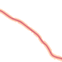 Daytime road noise heatmap for IP19 0LB
