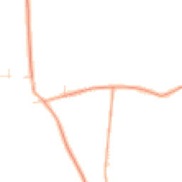 Daytime road noise heatmap for IP19 0NN