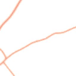 Daytime road noise heatmap for IP19 0PL