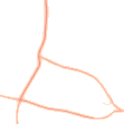 Daytime road noise heatmap for IP19 0PR