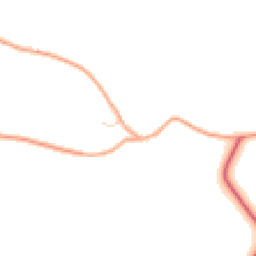 Daytime road noise heatmap for IP19 0PU
