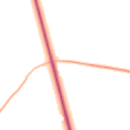 Daytime road noise heatmap for IP19 0RL